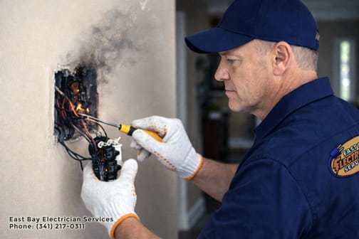 Emergency electrical panel repair