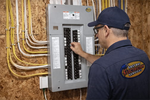 200 amp electrical panel upgrade in Rockridge Oakland home